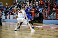 Basketball, Admiral Basketball Superliga 2019/20, Grunddurchgang 7.Runde, Traiskirchen Lions, DC Timberwolves, Paul Rotter (66)