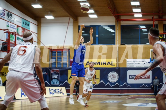 Basketball, Admiral Basketball Superliga 2019/20, Grunddurchgang 7.Runde, Traiskirchen Lions, DC Timberwolves, Lukas Reichle (13)