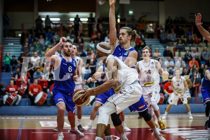 Basketball, Admiral Basketball Superliga 2019/20, Grunddurchgang 7.Runde, Traiskirchen Lions, DC Timberwolves, Shawn L. Ray (6)