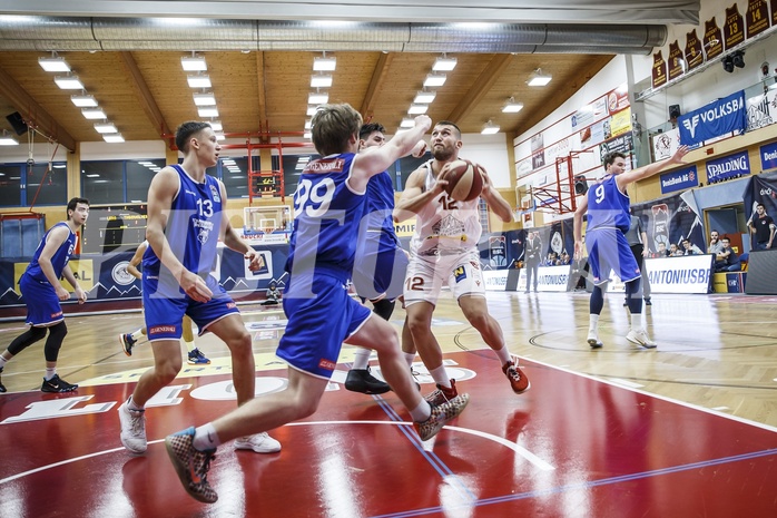 Basketball, Admiral Basketball Superliga 2019/20, Grunddurchgang 7.Runde, Traiskirchen Lions, D.C. Timberwolves, Matija Radanovic (12)