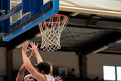 Basketball, Basketball Superliga 2022/23, Platzierungsrunde 3, Oberwart Gunners, BC Vienna, Rob Howard (5), Antonio Kreso (27), John Joseph Rauch (11)