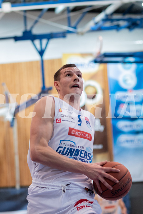 Basketball, Basketball Superliga 2022/23, Grunddurchgang Runde 20 , Oberwart Gunners, Flyers Wels, Edi Patekar (9)