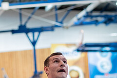 Basketball, Basketball Superliga 2022/23, Grunddurchgang Runde 20 , Oberwart Gunners, Flyers Wels, Edi Patekar (9)
