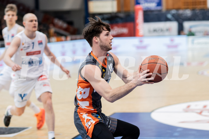 Basketball, Basketball Superliga 2022/23, Viertelfinale Spiel 1, Oberwart Gunners, Klosterneuburg Dukes, Sebastian K