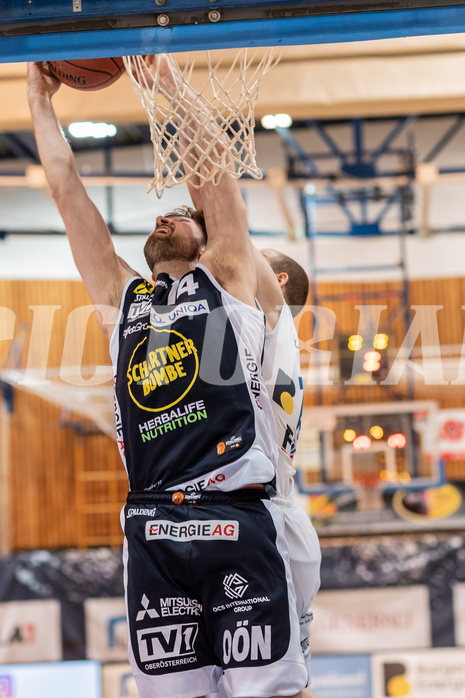 Basketball, Basketball Superliga 2022/23, 1. Platzierungsrunde, Oberwart Gunners, Gmunden Swans, Daniel K