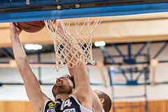 Basketball, Basketball Superliga 2022/23, 1. Platzierungsrunde, Oberwart Gunners, Gmunden Swans, Daniel K