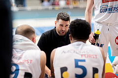 Basketball, Basketball Superliga 2022/23, Grunddurchgang Runde 20 , Oberwart Gunners, Flyers Wels, Horst Leitner (Coach)