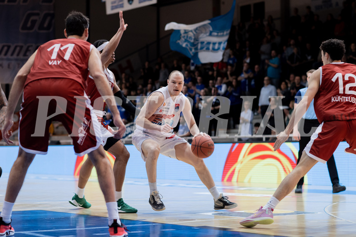 Basketball, Basketball Superliga 2022/23, Grunddurchgang Runde 20 , Oberwart Gunners, Flyers Wels, Sebastian K