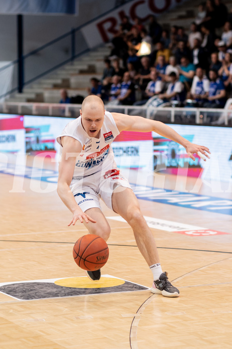 Basketball, Basketball Superliga 2022/23, Viertelfinale Spiel 1, Oberwart Gunners, Klosterneuburg Dukes, Sebastian K