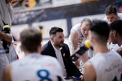 Basketball, Basketball Superliga 2022/23, Grunddurchgang Runde 20 , Oberwart Gunners, Flyers Wels, Horst Leitner (Coach)