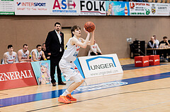 Basketball, Basketball Superliga 2022/23, Platzierungsrunde 10, Oberwart Gunners, Klosterneuburg Dukes, Jonathan Wess (4)