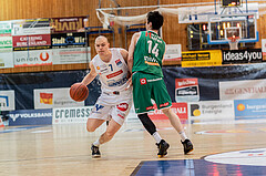 Basketball, Basketball Superliga 2022/23, Grunddurchgang Runde 21 , Oberwart Gunners, Kapfenberg Bulls, Sebastian K