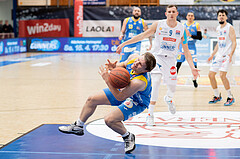 Basketball, Basketball Superliga 2022/23, Grunddurchgang Runde 20 , Oberwart Gunners, Flyers Wels, Felix Angerbauer (4)