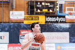 Basketball, Basketball Superliga 2022/23, Viertelfinale Spiel 1, Oberwart Gunners, Klosterneuburg Dukes, Brock Gardner (10)