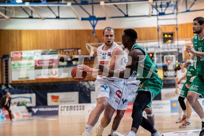 Basketball, Basketball Superliga 2022/23, Grunddurchgang Runde 21 , Oberwart Gunners, Kapfenberg Bulls, Renato Poljak (16)