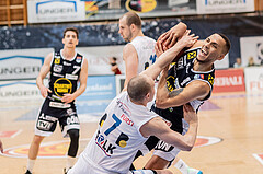 Basketball, Basketball Superliga 2022/23, 1. Platzierungsrunde, Oberwart Gunners, Gmunden Swans, Benedikt G