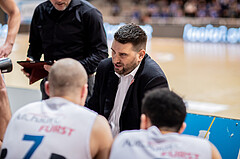 Basketball, Basketball Superliga 2022/23, Grunddurchgang Runde 21 , Oberwart Gunners, Kapfenberg Bulls, Horst Leitner (Coach)