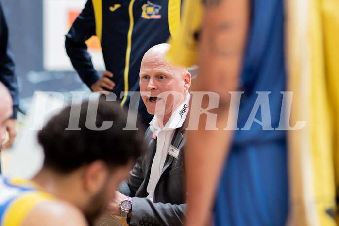 Basketball, Basketball Superliga 2022/23, Grunddurchgang Runde 20 , Oberwart Gunners, Flyers Wels, Mike Coffin (Coach)