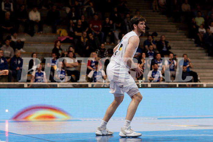 Basketball, Basketball Superliga 2022/23, Platzierungsrunde 3, Oberwart Gunners, BC Vienna, John Joseph Rauch (11)
