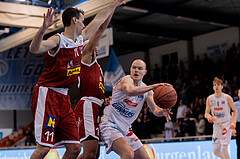 Basketball, Basketball Superliga 2022/23, Grunddurchgang Runde 20 , Oberwart Gunners, Flyers Wels, Sebastian K