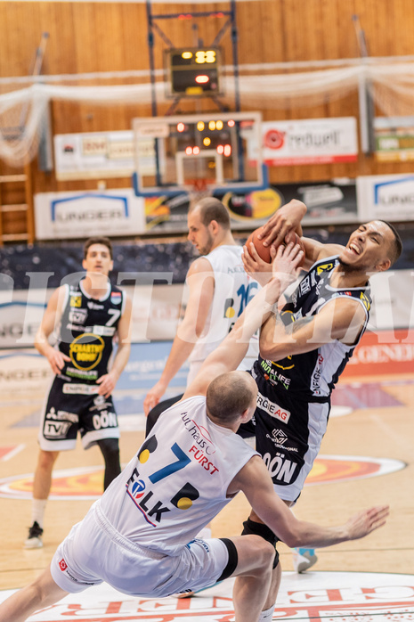 Basketball, Basketball Superliga 2022/23, 1. Platzierungsrunde, Oberwart Gunners, Gmunden Swans, Benedikt G