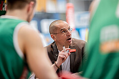 Basketball, Basketball Superliga 2022/23, Grunddurchgang Runde 21 , Oberwart Gunners, Kapfenberg Bulls, Michael Schrittwieser (Coach)