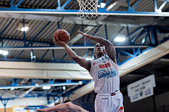 Basketball, Basketball Superliga 2022/23, Grunddurchgang Runde 20 , Oberwart Gunners, Flyers Wels, Rob Howard (5)