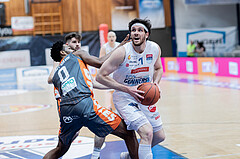 Basketball, Basketball Superliga 2022/23, Viertelfinale Spiel 3, Oberwart Gunners, Klosterneuburg Dukes, Kevin Bracy-Davis (0), John Joseph Rauch (11)