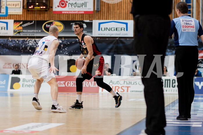 Basketball, Basketball Superliga 2022/23, Platzierungsrunde 3, Oberwart Gunners, BC Vienna, Sebastian K
