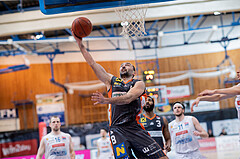 Basketball, Basketball Superliga 2022/23, Viertelfinale Spiel 3, Oberwart Gunners, Klosterneuburg Dukes, Predrag Miletic (8)