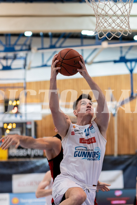 Basketball, Basketball Superliga 2022/23, Platzierungsrunde 3, Oberwart Gunners, BC Vienna, Brock Gardner (10)