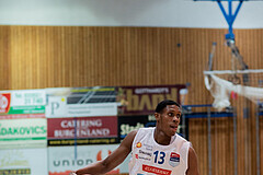 Basketball, Basketball Superliga 2022/23, Grunddurchgang Runde 20 , Oberwart Gunners, Flyers Wels, Shaquille Walters 13)
