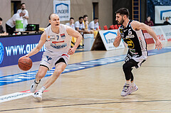 Basketball, Basketball Superliga 2022/23, 1. Platzierungsrunde, Oberwart Gunners, Gmunden Swans, Sebastian K