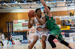 Basketball, Basketball Superliga 2022/23, Grunddurchgang Runde 21 , Oberwart Gunners, Kapfenberg Bulls, Rob Howard (5), Nemanja Krstic (12)