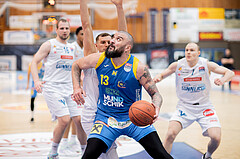 Basketball, Basketball Superliga 2022/23, Grunddurchgang Runde 20 , Oberwart Gunners, Flyers Wels, Renato Poljak (16), Edi Patekar (9), Nebojsa Dukic (13), Sebastian K