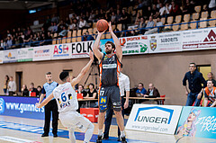 Basketball, Basketball Superliga 2022/23, Viertelfinale Spiel 3, Oberwart Gunners, Klosterneuburg Dukes, Magdy Aboud-Ahmed(6), Jakob Wonisch (17)
