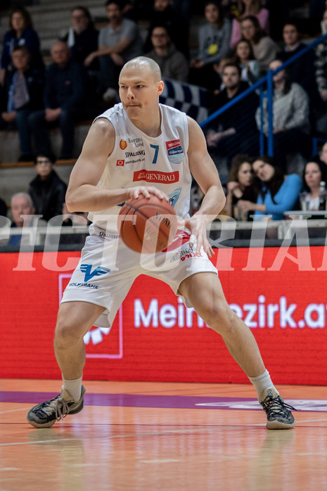 Basketball, Basketball Superliga 2022/23, Grunddurchgang Runde 21 , Oberwart Gunners, Kapfenberg Bulls, Sebastian K