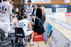 Basketball, Basketball Superliga 2022/23, Viertelfinale Spiel 3, Oberwart Gunners, Klosterneuburg Dukes, Horst Leitner (Coach)