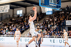 Basketball, Basketball Superliga 2022/23, Viertelfinale Spiel 1, Oberwart Gunners, Klosterneuburg Dukes, Brock Gardner (10)