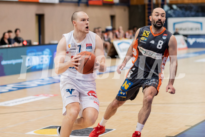 Basketball, Basketball Superliga 2022/23, Platzierungsrunde 10, Oberwart Gunners, Klosterneuburg Dukes, Sebastian K