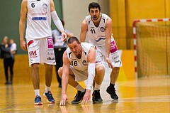 Basketball, ABL 2016/17, CUP 2.Runde, Mattersburg Rocks, Fürstenfeld Panthers, Corey HALLETT (16), Stefan ULREICH (11)