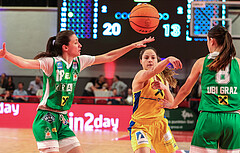Basketball Damen Superliga 2023/24, Grunddurchgang 12.Runde SKN St. Pölten vs. UBI Graz



