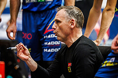 Basketball, win2day Basketball Superliga 2024/25, Grunddurchgang 18.Runde, Traiskirchen Lions, UBSC Graz, Ervin Dragsic (Head Coach)