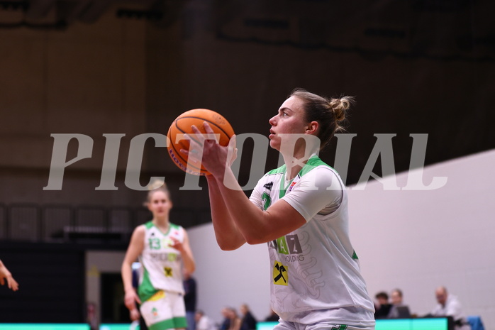 26.01.2025, Graz, Raiffeisen Sportpark, Basketball Damen Superliga 2024/25, Grunddurchgang, 12.Runde, UBI Graz vs. DBB WelsVienna Timberwolves