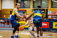 Basketball, win2day Basketball Superliga 2024/25, Grunddurchgang 18.Runde, Traiskirchen Lions, UBSC Graz, Denis Krestinin (55)