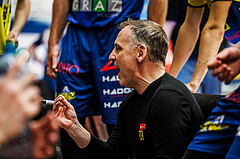 Basketball, win2day Basketball Superliga 2024/25, Grunddurchgang 18.Runde, Traiskirchen Lions, UBSC Graz, Ervin Dragsic (Head Coach)
