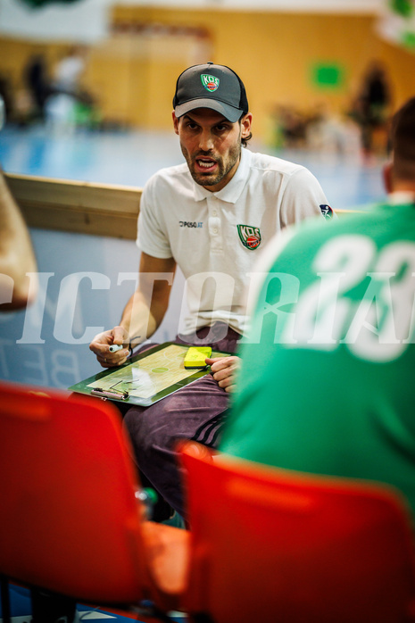 Basketball, Basketball Zweite Liga 2024/25, Grunddurchgang 16.Runde, UDW Alligators, KOS Celovec, Dalibor Cevriz (Head Coach)