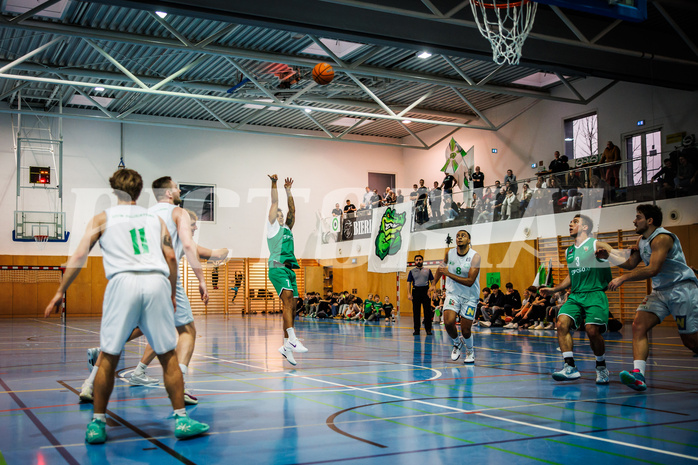 Basketball, Basketball Zweite Liga 2024/25, Grunddurchgang 16.Runde, UDW Alligators, KOS Celovec, Mauro Gerszke (7)
