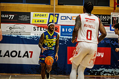 Basketball, win2day Basketball Superliga 2024/25, Grunddurchgang 18.Runde, Traiskirchen Lions, UBSC Graz, Gregory Johnson (5)