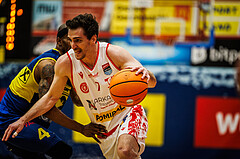 Basketball, win2day Basketball Superliga 2024/25, Grunddurchgang 18.Runde, Traiskirchen Lions, UBSC Graz, Benedikt Güttl (7)